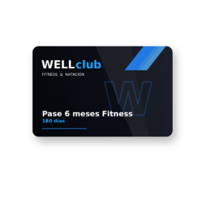 Pase 6 meses Fitness en 3 cuotas sin interés.